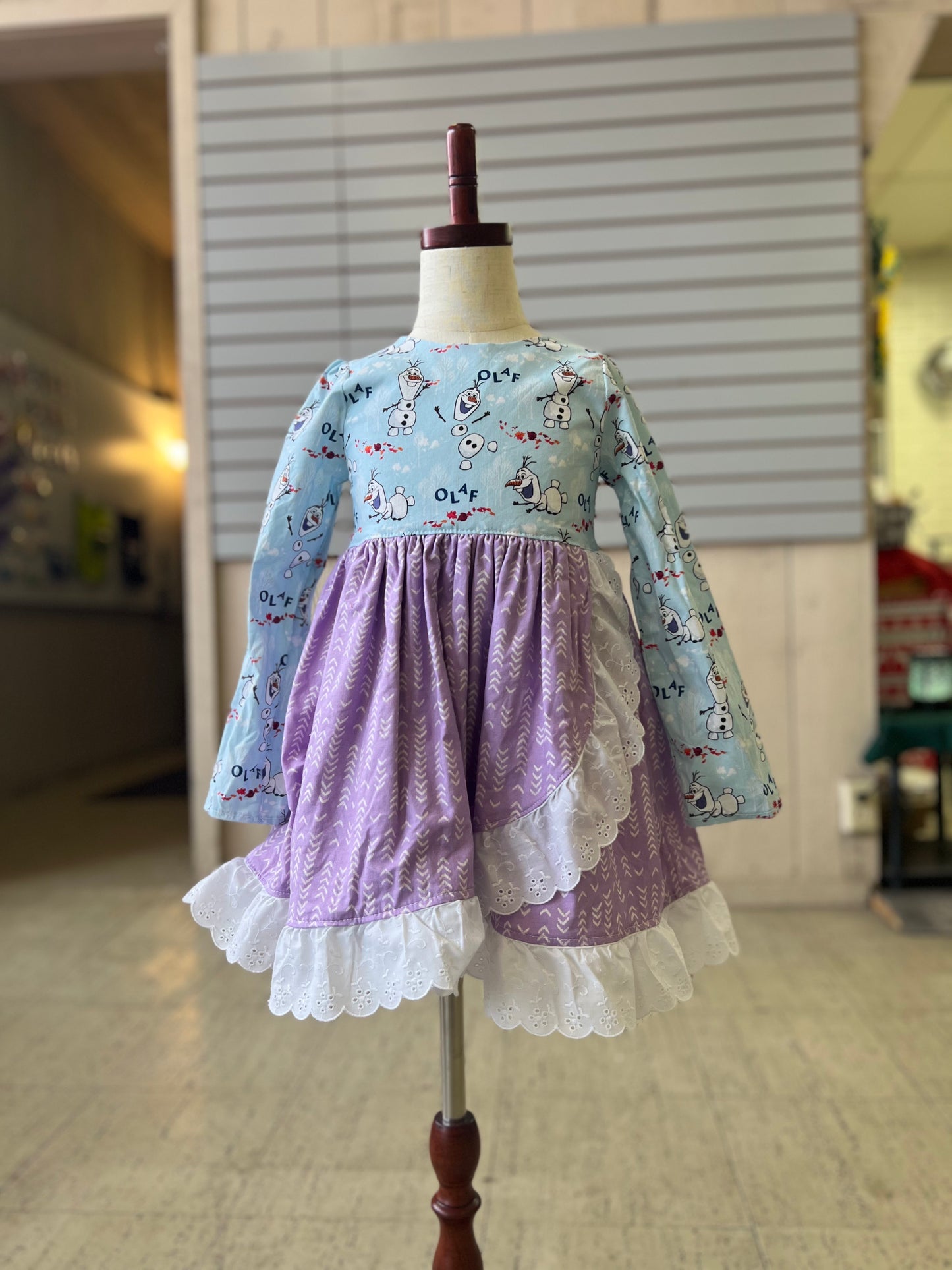 Olaf Dress 6Y