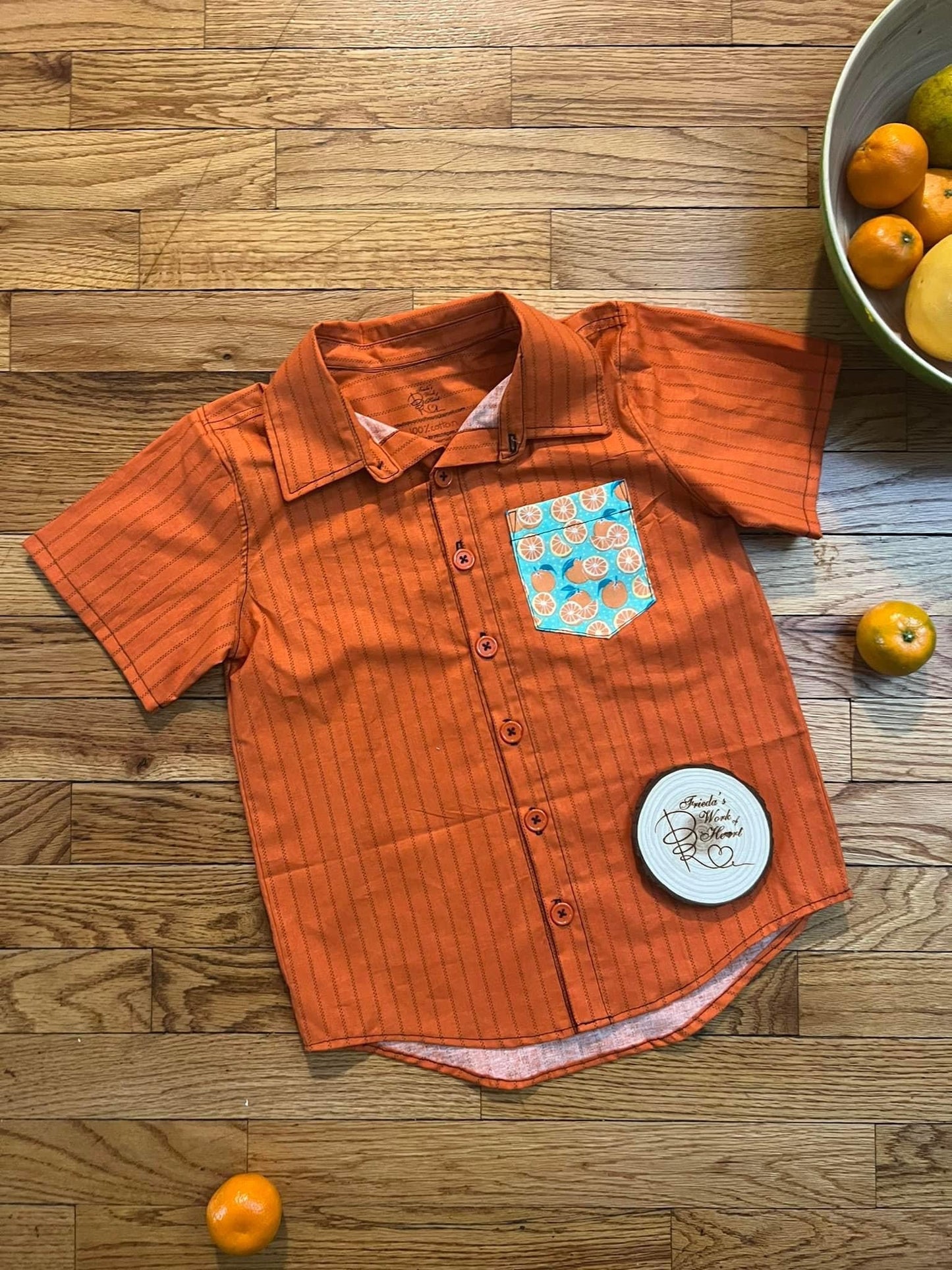 6Y, 8Y shirt (Oranges)