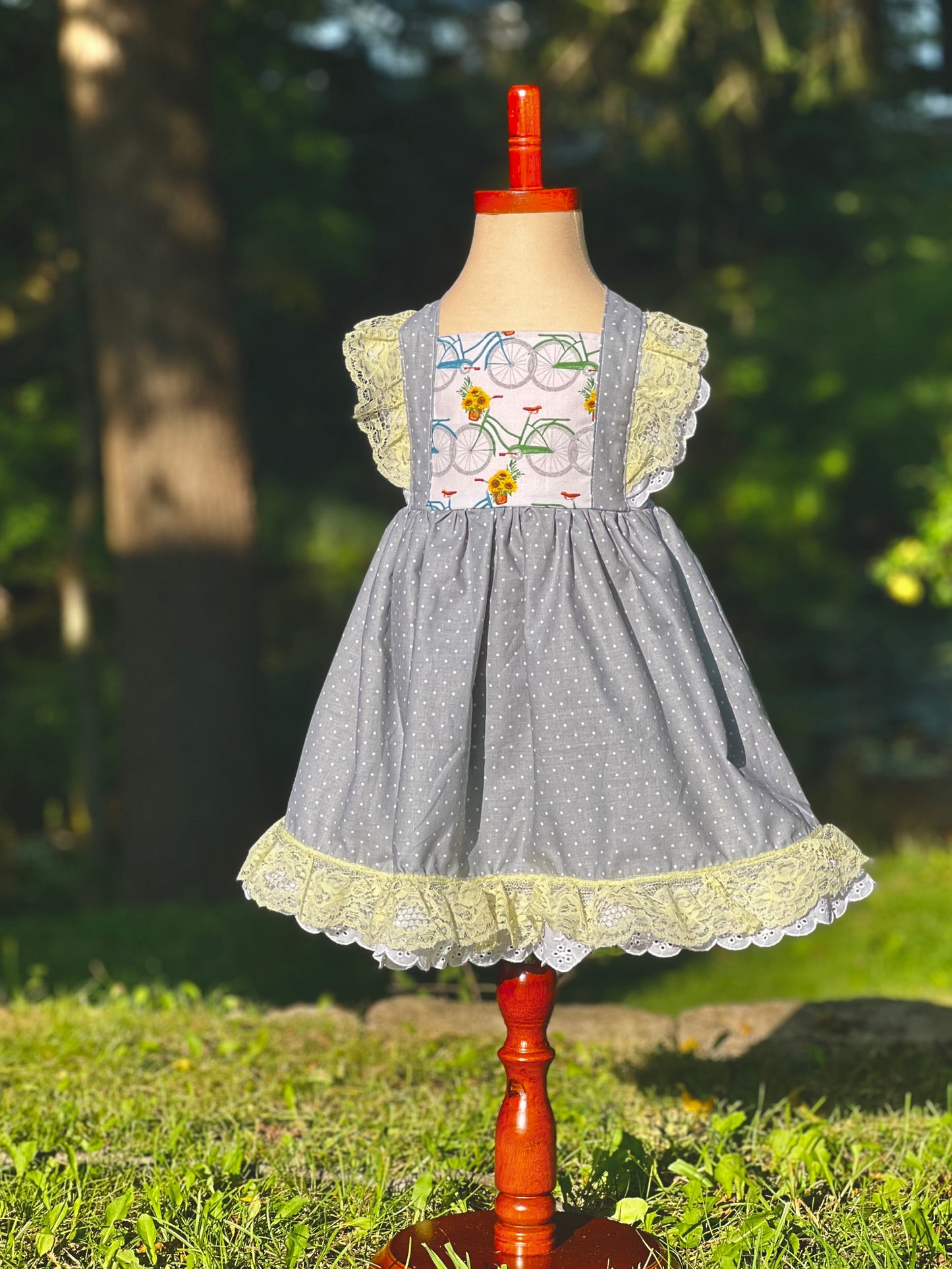 Sunflower dress 2T