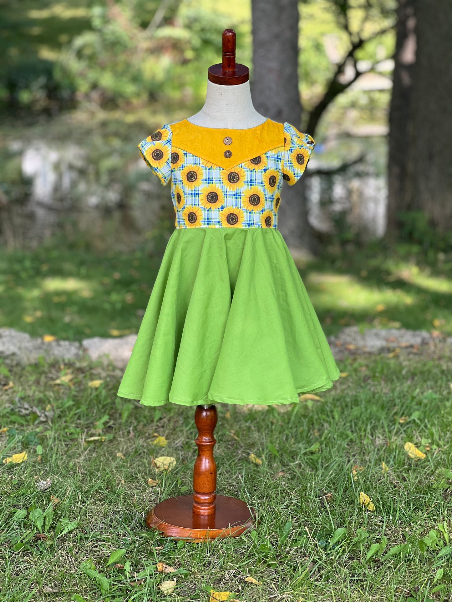 Sunflower Dress 5T