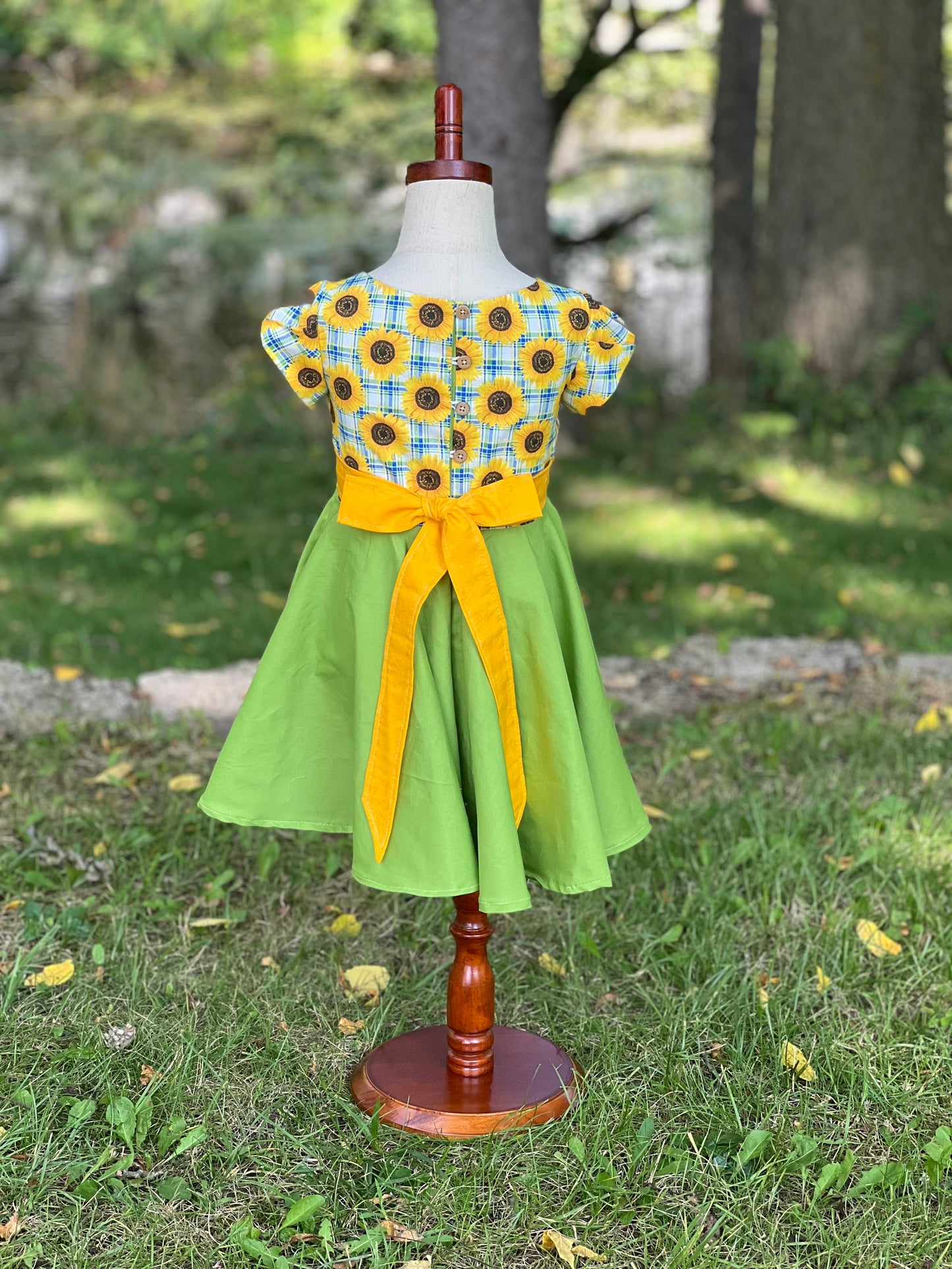 Sunflower Dress 5T