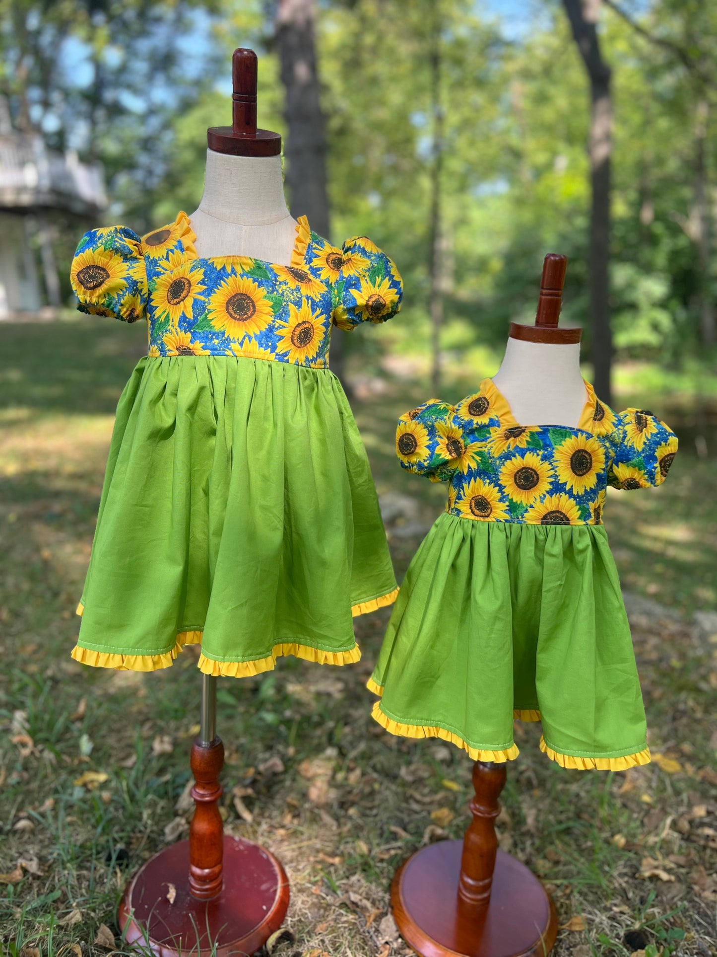 Sunflower Dress 18m, 3T